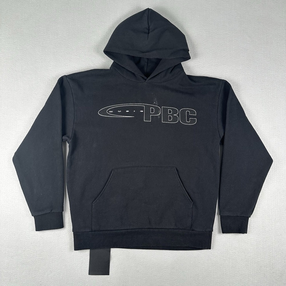 Playboi Carti Hoodie Men's Large Black I Am‎ Music PBC Rap Heavyweight Pullover